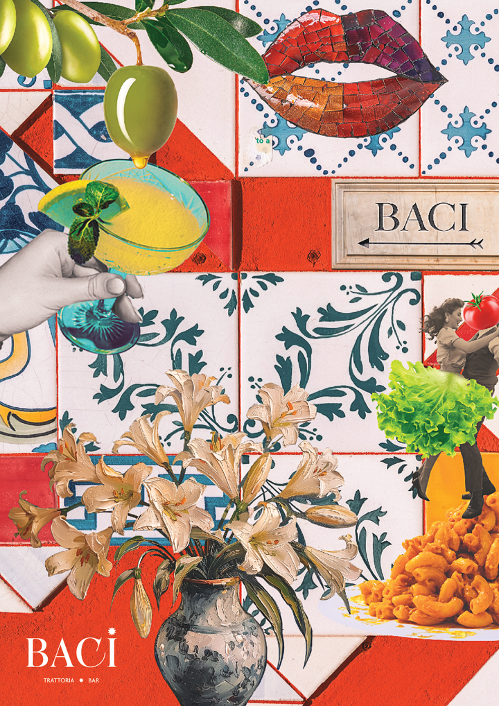 Baci À La Carte Menu