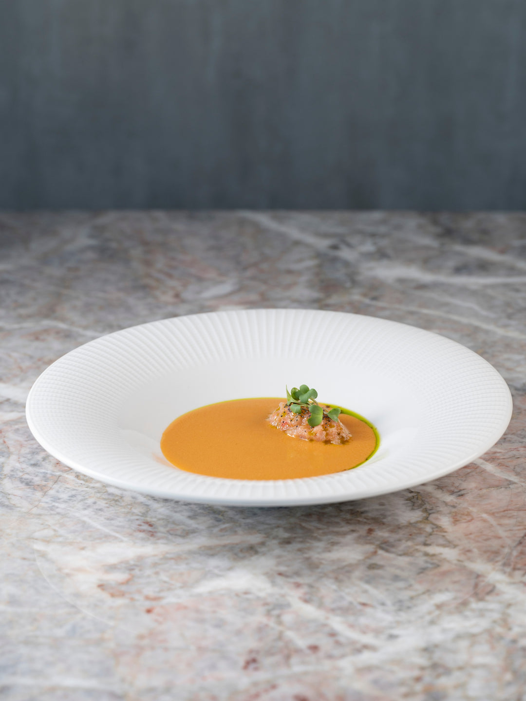 Lobster Soup with Grilled Sour Dough - Italian Fine Dining | LKF Concepts