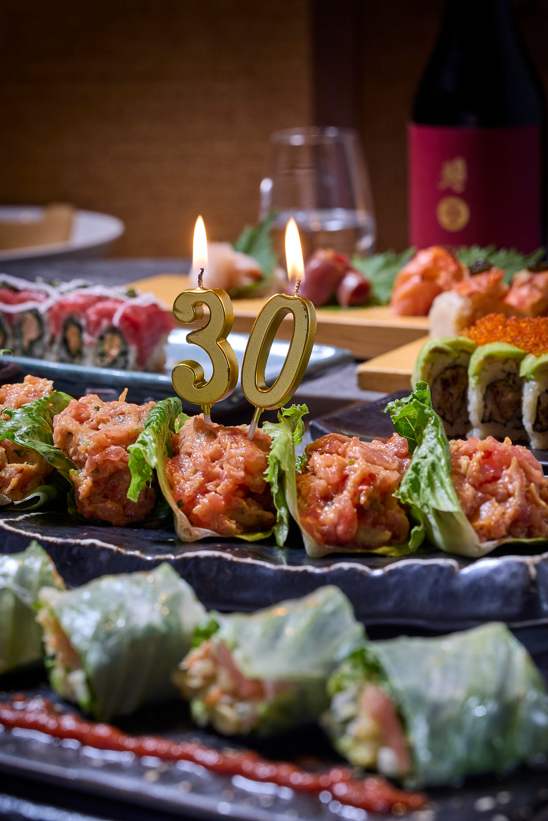 Tokio Joe 30th Anniversary Tasting Menu