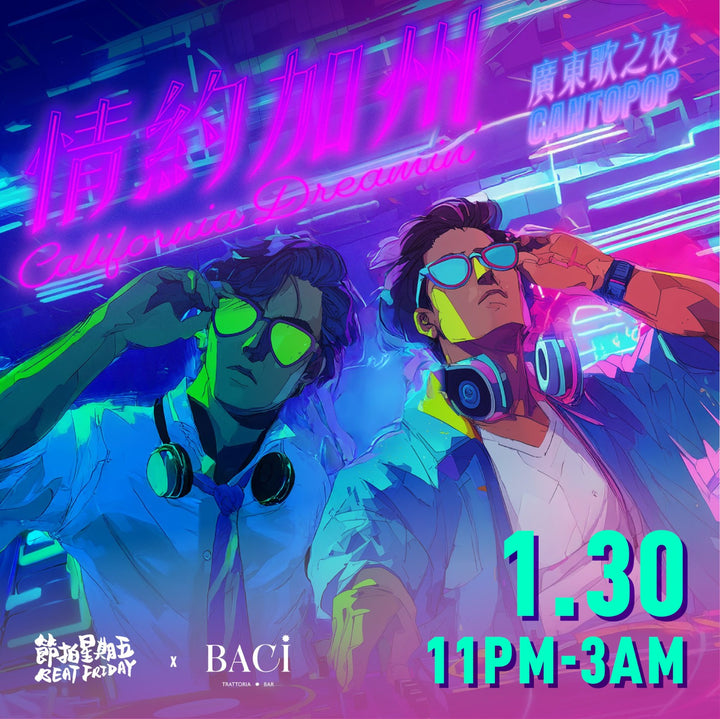 Beat Friday x Baci Presents: California Dreamin’ Vol. 2